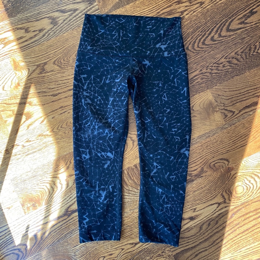 Lululemon Wunder Under Crop High Rise / Roll Down